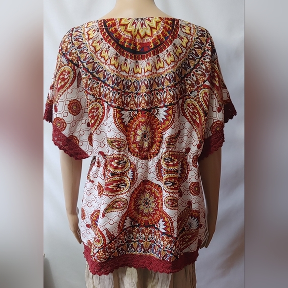 Smart Set Boho Tunic size XL Bundle 2/$30 - Picture 2 of 3